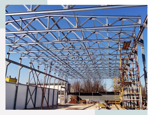 Строительство цехов в Евпатория от 632 руб. под ключ