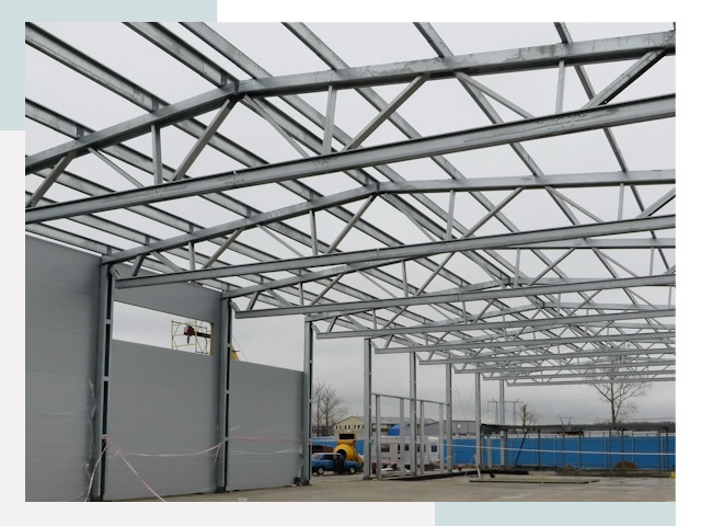 Строительство складов в Евпатория от 632 руб. за м²