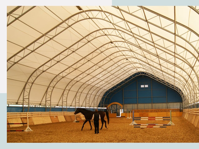 Строительство конных манежей в Евпатории