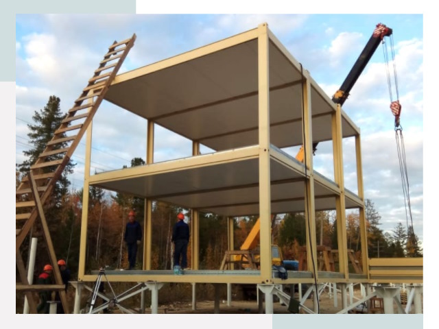 Строительство модульных здания Евпатория