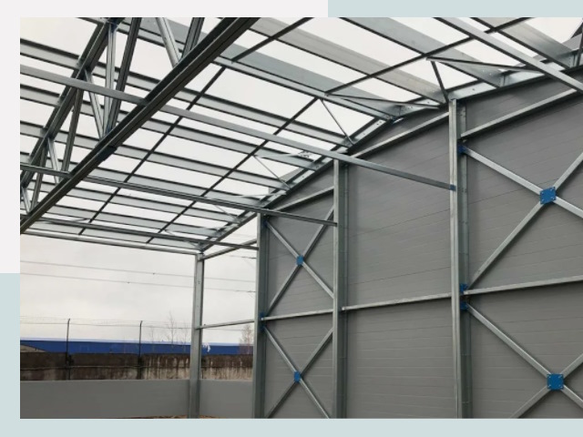 Каркасные ангары от СтальСтрой-Евп по цене от 632 руб.