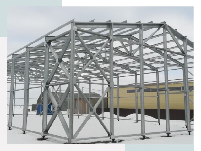 Каркасные ангары в Евпатории