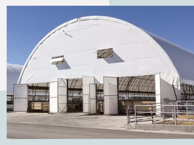 Тентовые ангары по цене 632 руб. в Евпатория