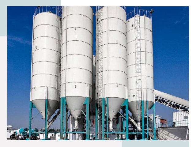 Строительство цементных силосов в Евпатории