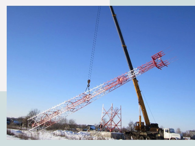 Строительство башен связи в Евпатории от 632 руб.