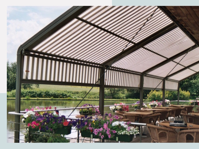 Элегантные навесы для кафе от 632 руб в Евпатория