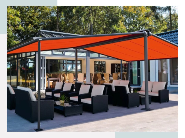 Навесы для кафе и ресторанов в Евпатории