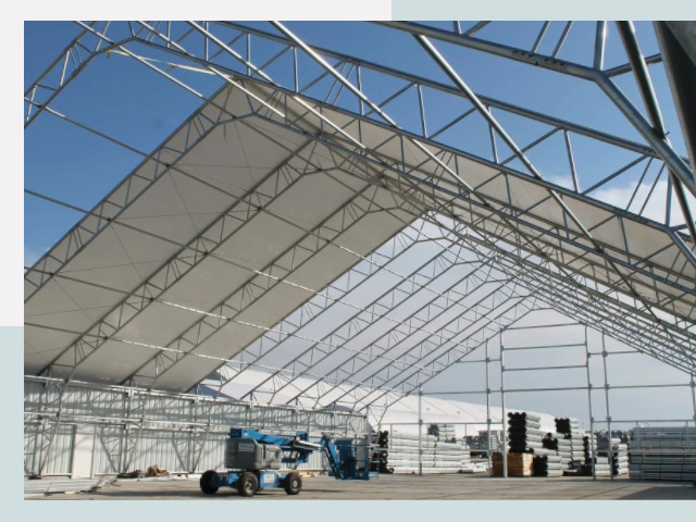 Каркасно-тентовые сооружения от СтальСтрой-Евп по цене 632 руб.