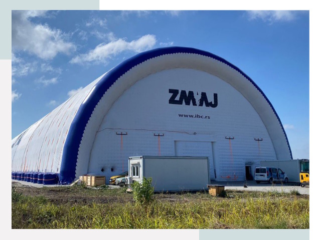 Брендирование ангаров в Евпатории