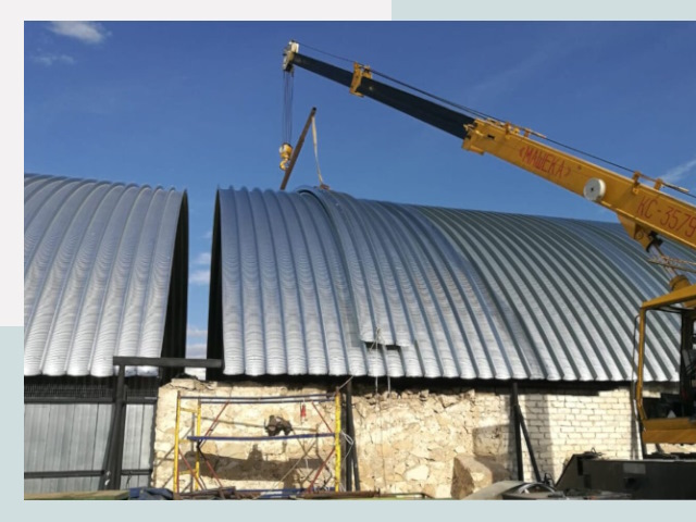 Реконструкция ангаров в Евпатории от 632 руб.