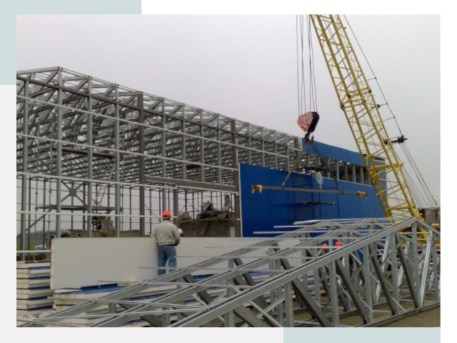 Монтаж ангаров в Евпатории